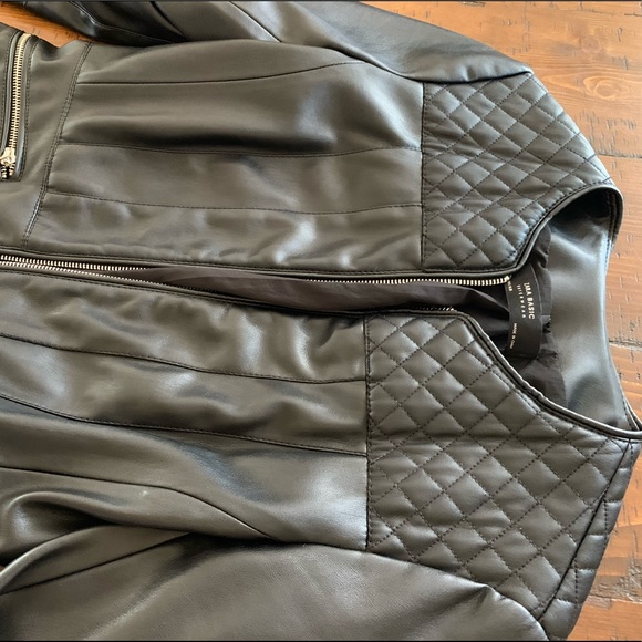 Zara Faux Leather Jacket - Picture 3 of 8